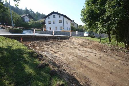 GRADNJA NOVE CESTE DO BIATLONSKEGA CENTRA 02 FOTO LJUBO VUKELIČ